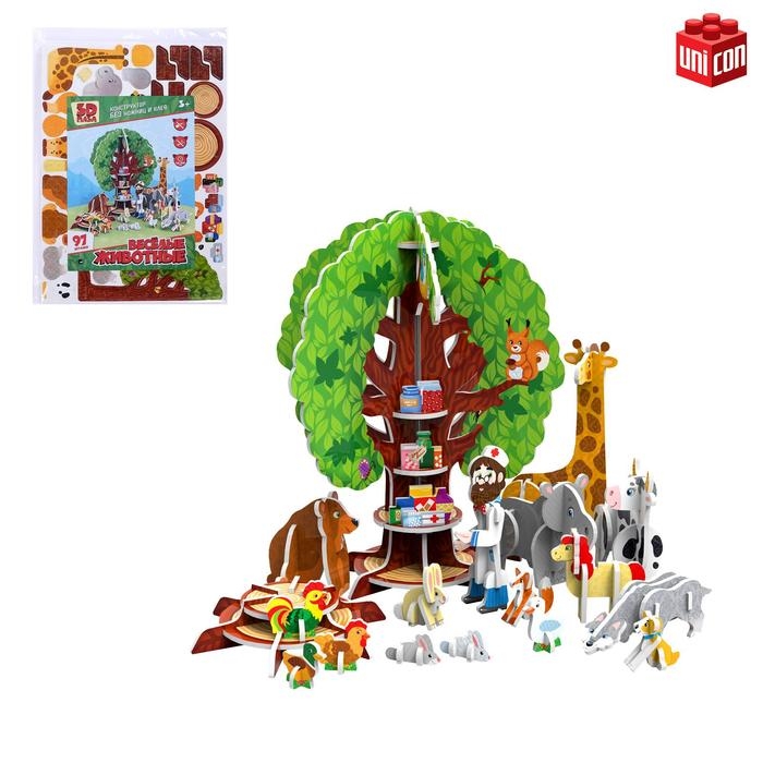 3D Конструктор «Добрый доктор», 97 деталей 3D Конструктор «Добрый доктор», 97 деталей