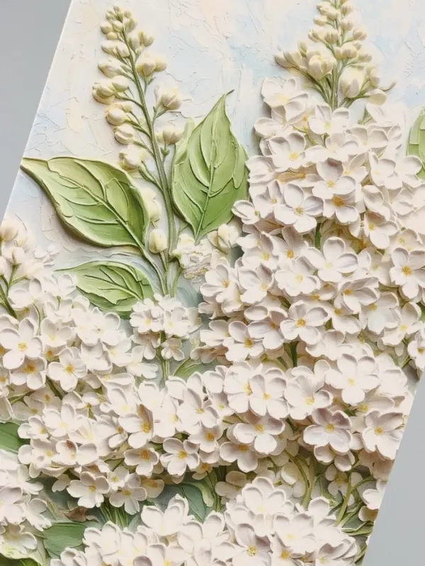 Конверт для денег &laquo;С юбилеем&raquo;, белая сирень, 16.5&times;8 см