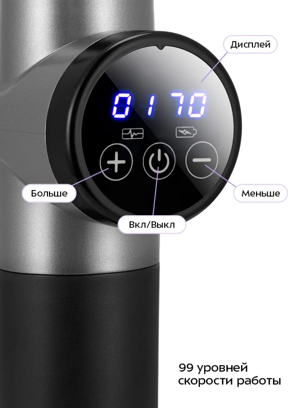 Перкуссионный массажер КТ-5933