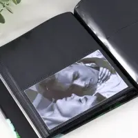 Фотоальбом "Флора" 304ф 10X15см, ПП карм., 2ф на стр, черные страницы Фотоальбом "Флора" 304ф 10X15см, ПП карм., 2ф на стр, черные страницы