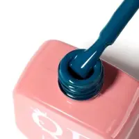 Гель лак для ногтей, однотонный, трехфазный, 10 мл, LED/UV, синий (262)