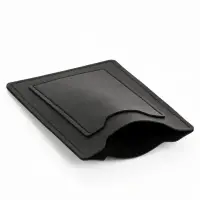 Обложка 3в1 для автодокументов, СТС, права, карта, 9&times;0.3&times;12.5 см, чёрная