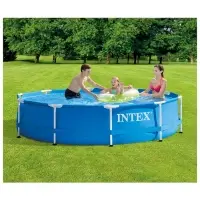 Бассейн каркасный Metal Frame Pool 28200NP, 305&times;76 см, от 6 лет, круглый, 28200NP INTEX