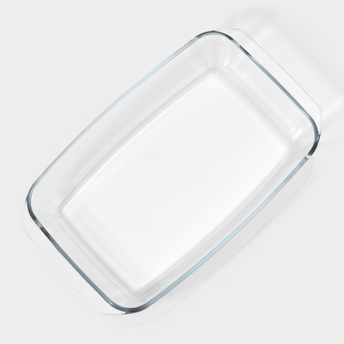 Кастрюля из жаропрочного стекла для запекания Доляна «Утятница», 2,9 л, 24,5×20,5×13,5 см, с крышкой Кастрюля из жаропрочного стекла для запекания Доляна «Утятница», 2,9 л, 24,5×20,5×13,5 см, с крышкой