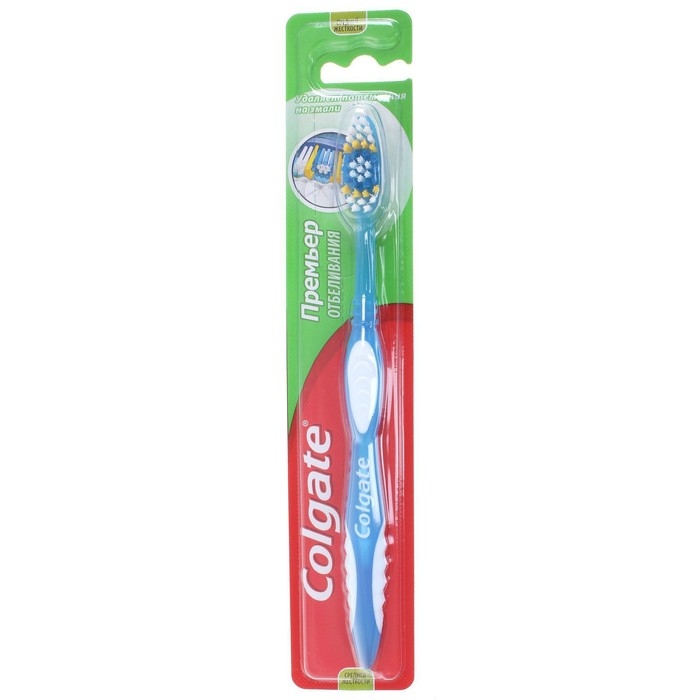 Зубная щётка Сolgate «Премьер отбеливания», средняя жесткость