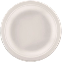 Тарелка одноразовая биоразлагаемая D=180 мм, 1200шт/кор