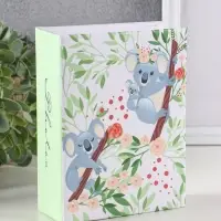 Фотоальбом "Мир коалы" 100ф 10X15см, ПП карм. Фотоальбом "Мир коалы" 100ф 10X15см, ПП карм.