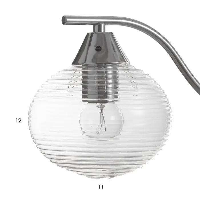 Люстра &laquo;Харми&raquo; 3хE27 40 Вт серебро 58&times;58&times;41 см BayerLux