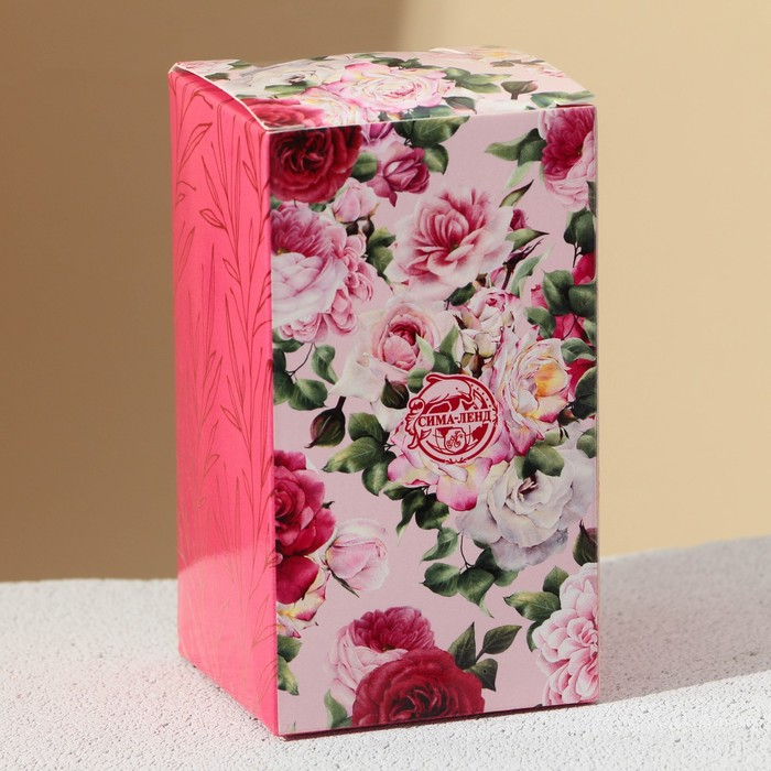 Свеча в банке «Радостных улыбок», аромат цветочный Свеча в банке «Радостных улыбок», аромат цветочный