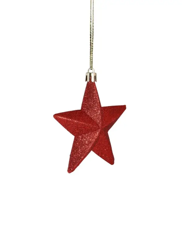 Ёлочные игрушки &laquo;Забава ассорти&raquo;, новогодние, набор 46 шт., красный/зелёный