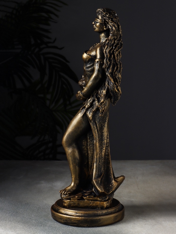 Фигура "Фортуна" 14х14х44 см, бронза