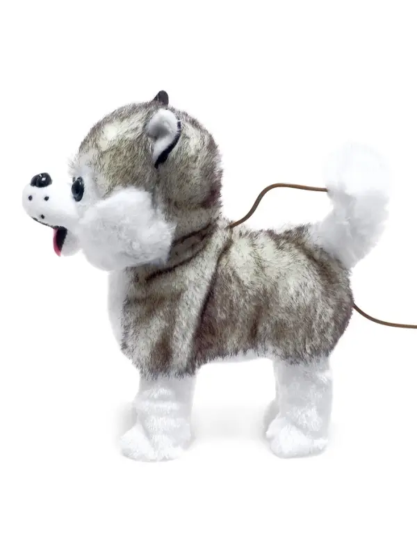 Интерактивная собака &laquo;Мой хаски&raquo; ходит, лает, поёт песенку, виляет хвостиком