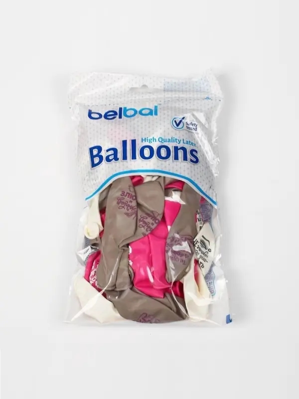 Воздушные шары латексные 14" &laquo;Для истинных леди&raquo;, 50 шт.