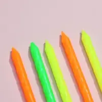 Свечи для торта &laquo;Красочные&raquo;, 6.5 см, 12 шт.