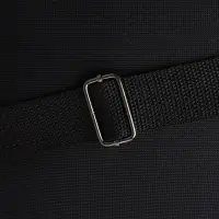 Сумка мужская Luris, 2 отдела на молнии, 4 наружных кармана, 25&times;17&times;30 см, чёрная