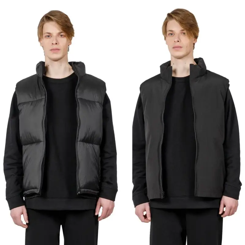 Жилет двусторонний V2, черный, размер XS/S