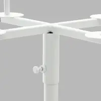 Стойка для пакетов, 60&times;61.3&times;100 см, d=1.2 см, белая