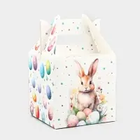 Коробка подарочная пасхальная &laquo;С праздником Пасхи&raquo;, 14&times;14&times;14 см, для кулича
