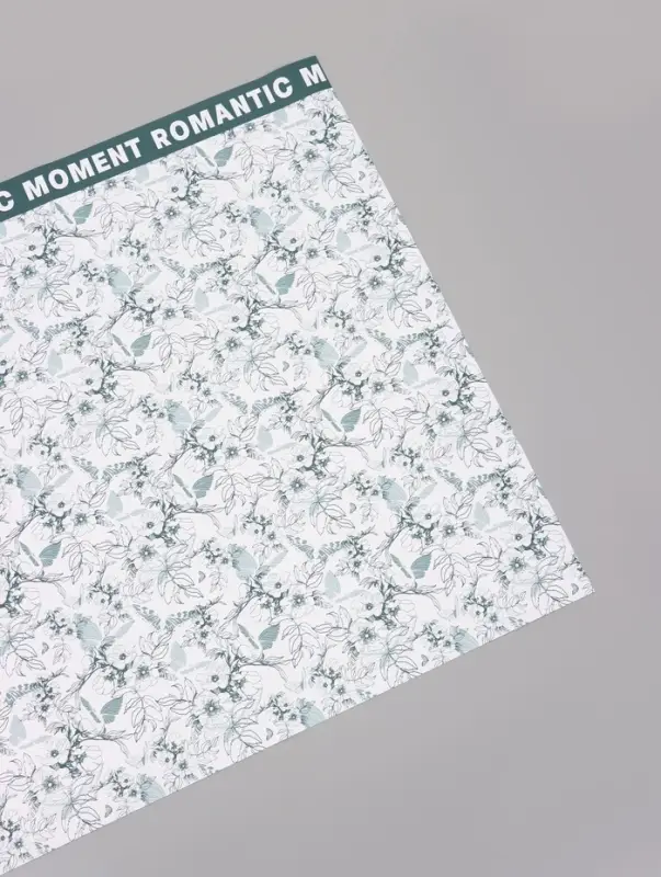 Пленка для цветов, &laquo;Романтичные моменты&raquo;, сине-серый, 57&times;57 см