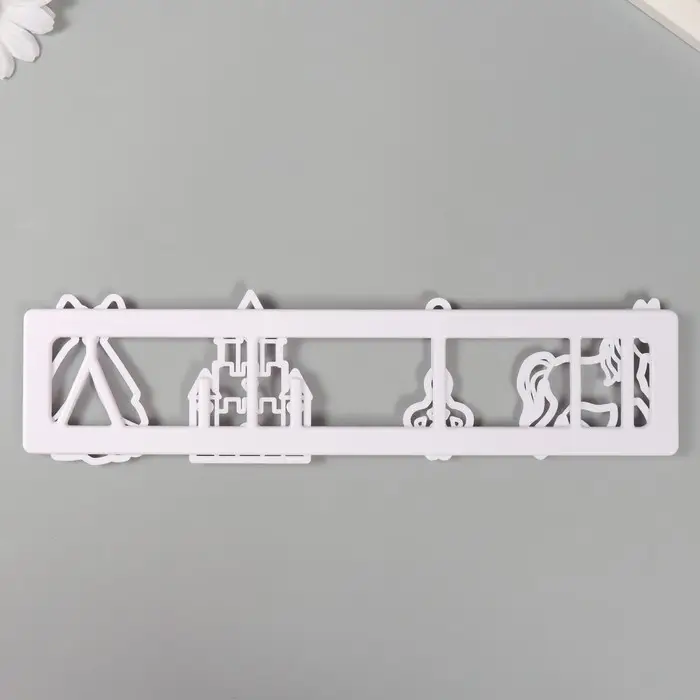 Каттер для полимерной глины Каттер для полимерной глины "Замок принцессы" 5,5х24,8х0,7 см