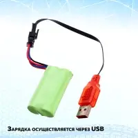Автомат &laquo;АК-47&raquo;, работает от аккумулятора, стреляет гелевыми пульками