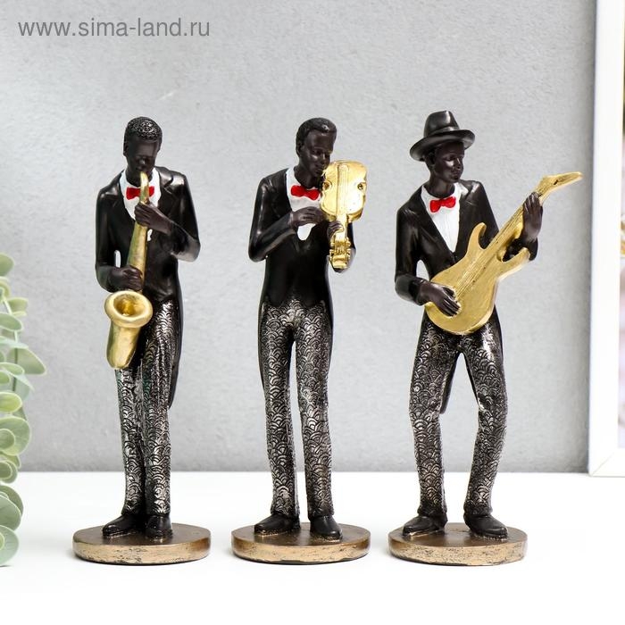 Сувенир полистоун  Сувенир полистоун "Джазовый музыкант" МИКС 21х6,5х6,5 см