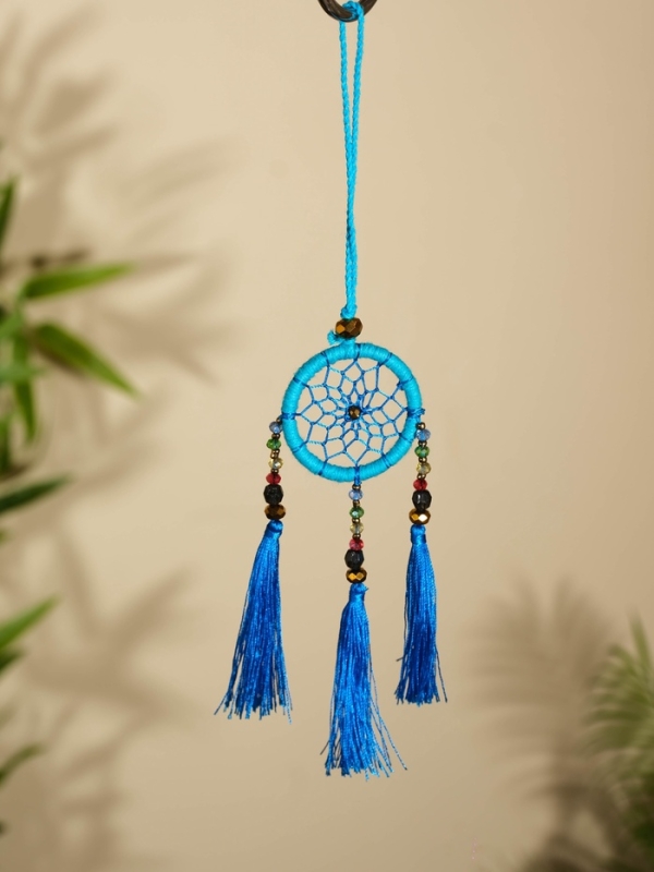 Ловец снов 4х20 см. голубой Ловец снов 4х20 см. голубой