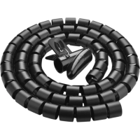 Органайзер UGREEN LP121 (30820) для кабеля, трубка, диаметр: 25мм.5м черный