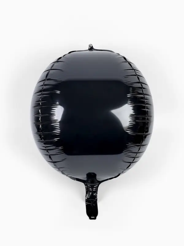 Воздушный шар полимерный 24" "Черный"