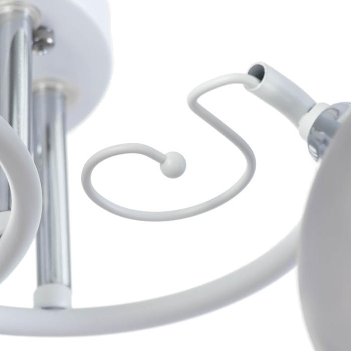 Люстра Люстра "Либи" 5х60Вт Е27 Белый 60х60х24см