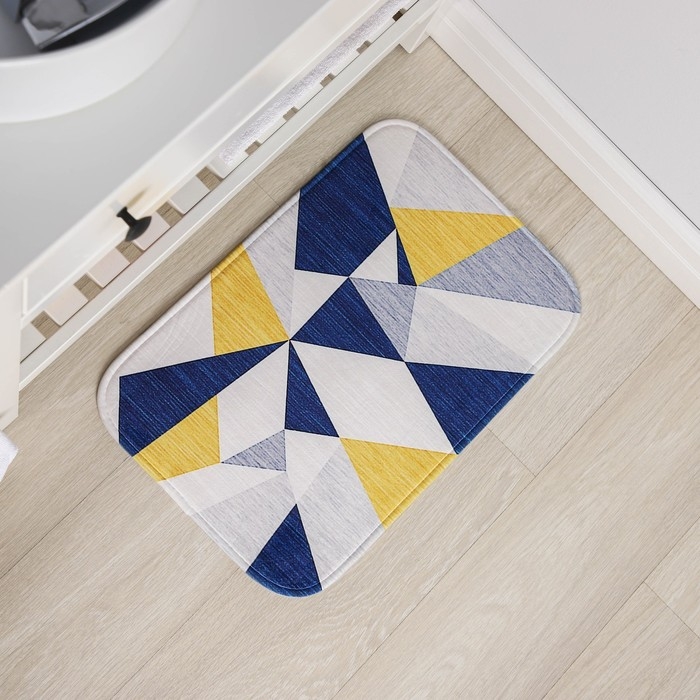 Коврик для ванной и тулета Доляна «Розмари», 40×60 см Коврик для ванной и тулета Доляна «Розмари», 40×60 см