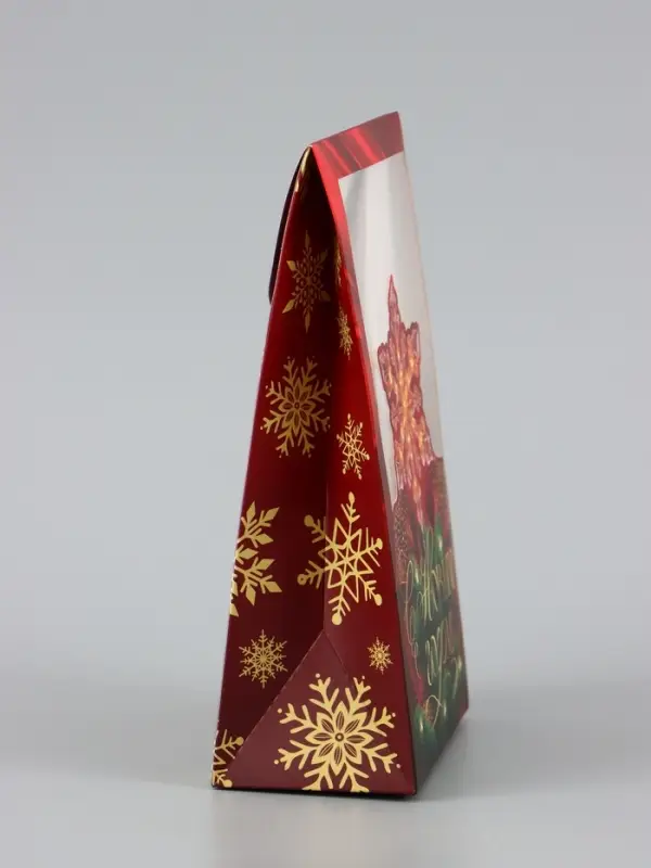 Коробка складная &laquo;Роскошный Новый год&raquo;, 15&times;7&times;22 см