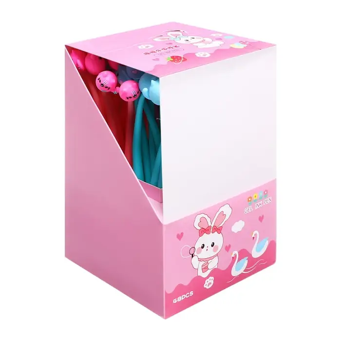 Ручка - прикол гелевая «Котик», синий стержень, МИКС Ручка - прикол гелевая «Котик», синий стержень, МИКС