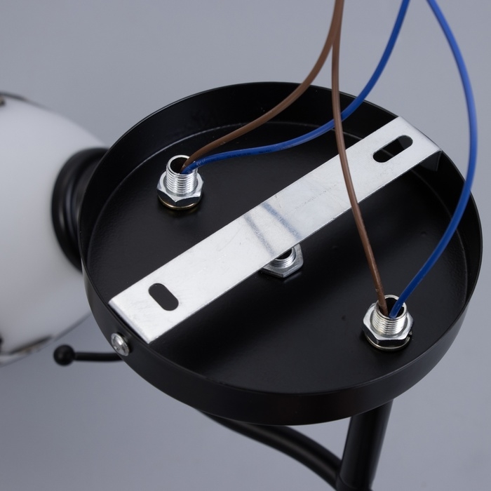 Люстра Люстра "Арья" 2хЕ27 40Вт черный 47х26 см