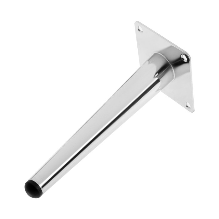 Опора мебельная CAPPIO OP07, h=200 мм, толщина площадки 1.8 мм, цвет хром Опора мебельная CAPPIO OP07, h=200 мм, толщина площадки 1.8 мм, цвет хром