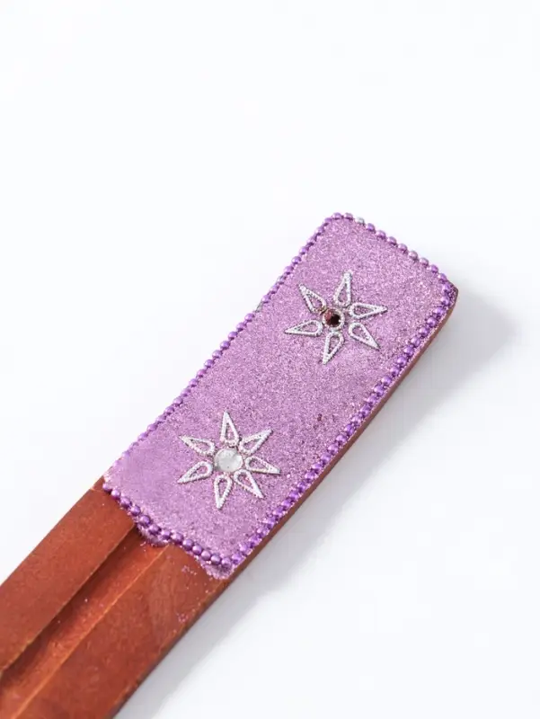 Подставка под благовония "Карма" дерево 25,5х3,5 см, сиреневый