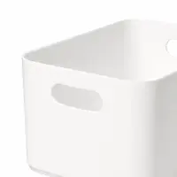 Ящик для хранения Joy, 2.3 л, 23&times;16&times;12 см, пластик, белый