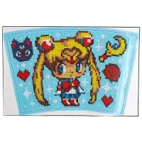 Термостакан детский, с вставкой из алмазной мозаики &laquo;Лунная принцесса&raquo;, 450 мл