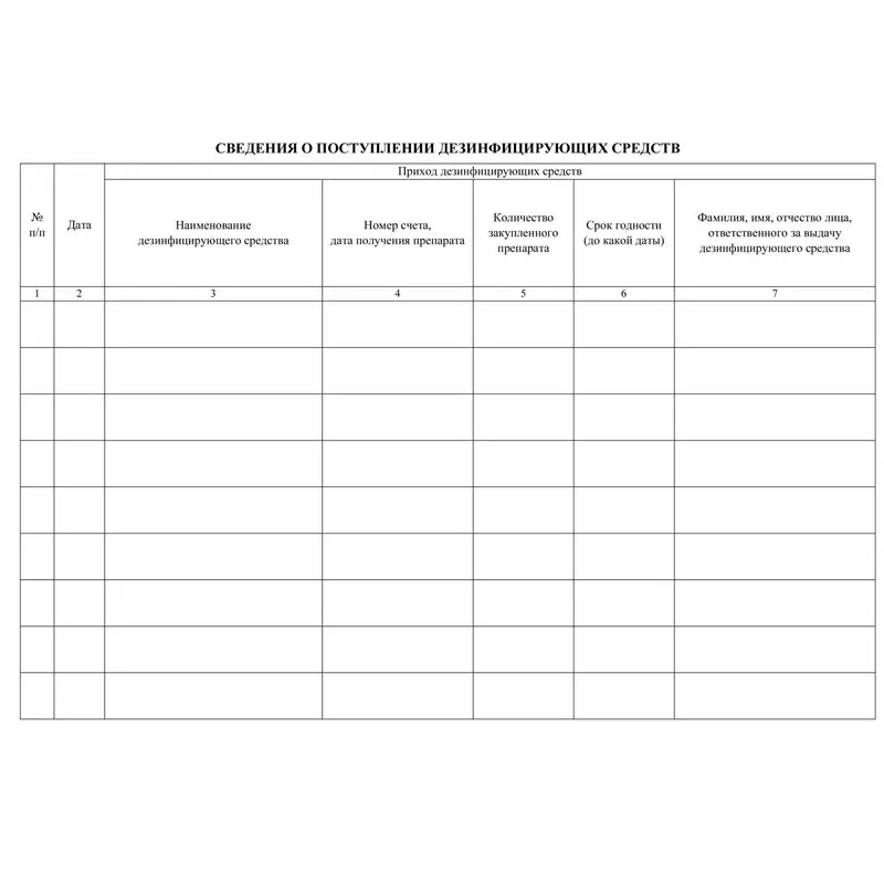 Журнал учёта получения и расх.дезинф.ср-в и провед.дезинф.работ,КЖ-595/1