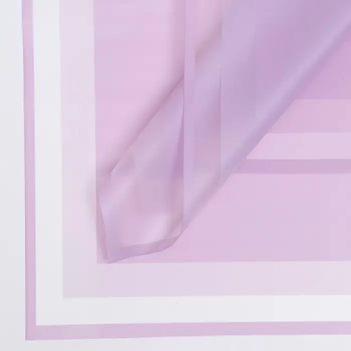 Плёнка в листах для цветов и декора, сиреневый, 58×58 см Плёнка в листах для цветов и декора, сиреневый, 58×58 см
