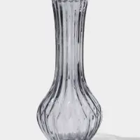 Ваза &laquo;Имоджин&raquo;, 22.5&times;9 см, стекло, серая