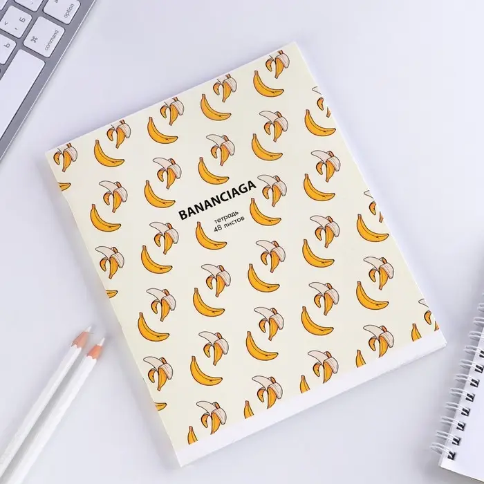 Тетрадь в клетку, 48 л., А5, на скрепке, блок №1 «Паттерн» МИКС Тетрадь в клетку, 48 л., А5, на скрепке, блок №1 «Паттерн» МИКС