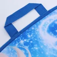 Ледянка мягкая Snow Cat &laquo;Сияй&raquo;, 90&times;40 см, толщина 1 см, с ручками, голубая