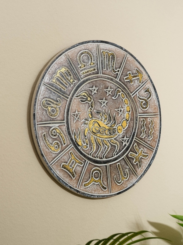 Панно резное МДФ "Скорпион", 30х30х2 см