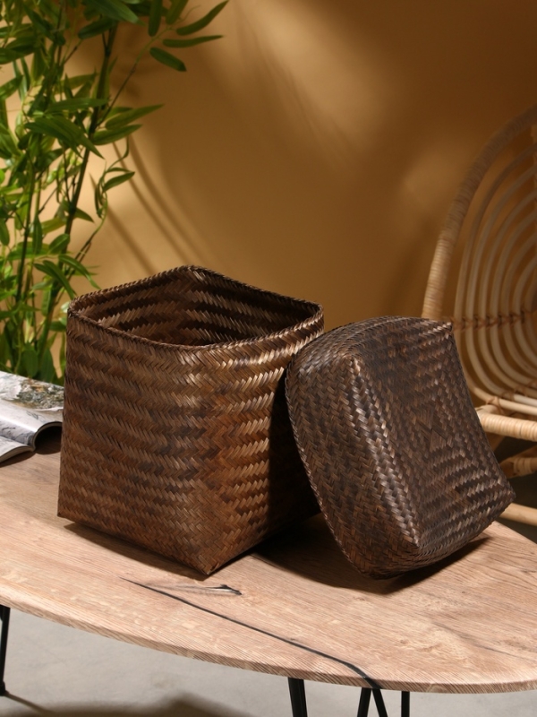 Корзинка плетеная "Рино" 25х25х28 см