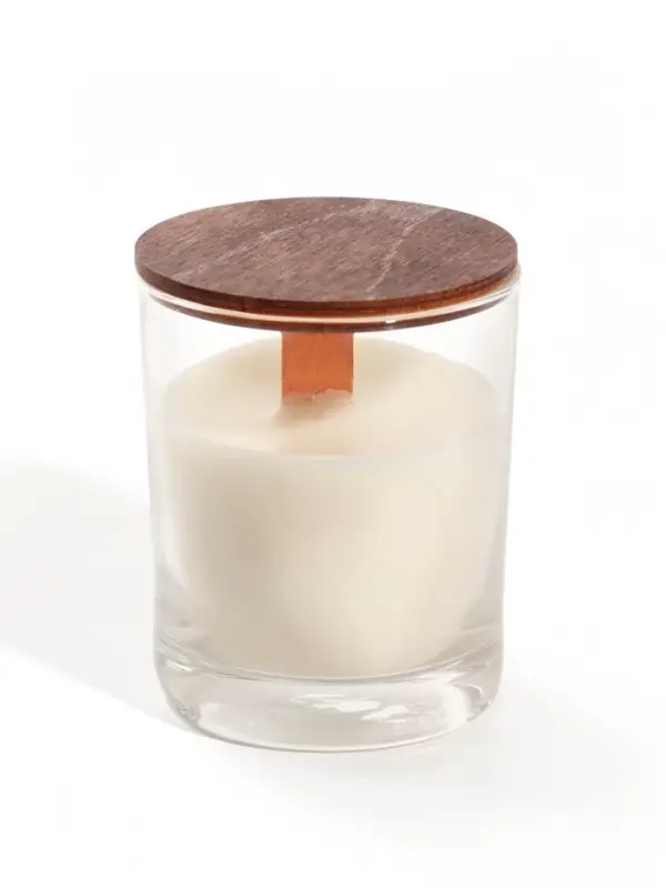 Свеча ароматическая в стекле, ORGANIC, 190 мл, соевый воск, шалфей