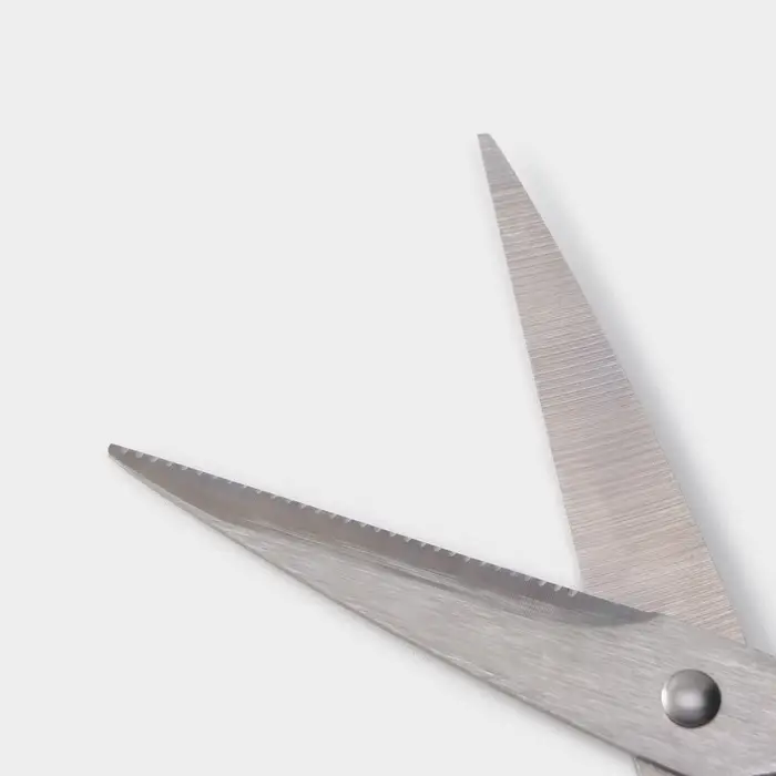 Набор ножей кухонных на подставке Доляна Ardone, 7 предметов: 5 ножей, мусат и ножницы, хромированный