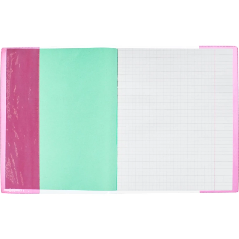 Набор обложек д/дневн,тетр,цв.клап,212х350,ПВХ,110мкм, 10 шт/уп