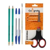 Набор первоклассника, 44 предмета, ЛУЧ &laquo;ЗОО&raquo;, в папке