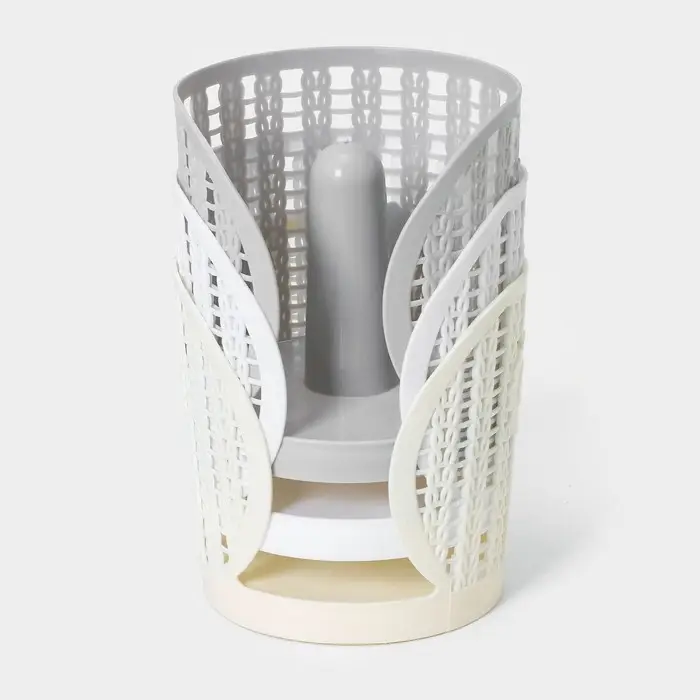 Держатель для бумажных полотенец &laquo;Вязание&raquo;, настольный, 13.5&times;14 см, МИКС